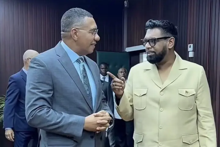 Jamaica PM arrives for two-day visit