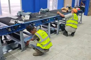 New CJIA baggage handling system closer