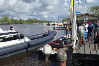 Photos: MV Barima search-and-rescue operations