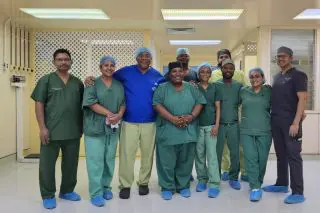 GPHC orthopaedic team completed 18 joint replacement surgeries over weekend
