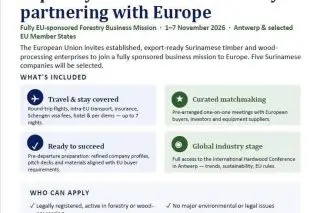 Five timber companies here have chance to attend European business forum
