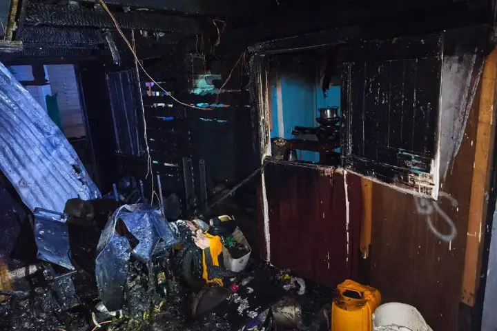 Seven homeless after fire at Winkle Rd, arson under probe