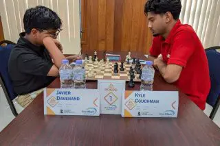 Defending champion Couchman makes perfect start to National Junior Chess Championship
