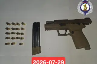 Pistol found at bar on Independence Boulevard