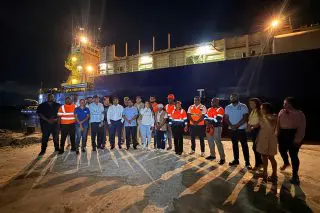 Ship with relief supplies heading to Venezuela