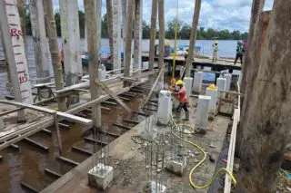 New Charity wharf 30% complete – ministry