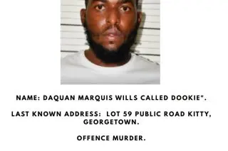 Kitty man being sought over murder