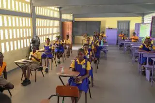 Parag tells Grade Six pupils not to be anxious about results