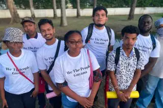 UG students stage protest outside OP for removal of Edghill, Indar
