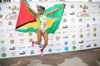 Dunn and Hinckson bow out in 100m semis as Solomon breaks national U20 record