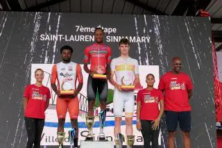 John narrowly misses second Tour de Guyane stage win in Sinnamary thriller