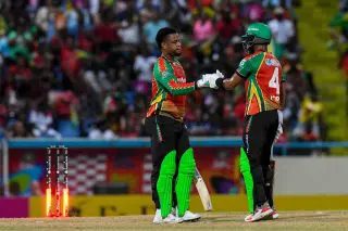 Guyana Amazon Warriors crush Falcons to complete hat-trick of CPL wins