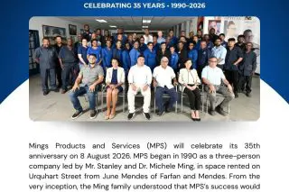 Mings Products and Services celebrating 35th anniversary 