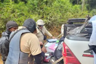Five foreigners held over illegal mining operation in Potaro