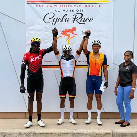 Persaud earns two podium finishes at Carlton Wheelers road race
