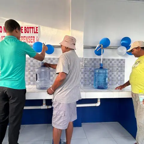 GWI opens $100 five-gallon water refill station in Vergenoegen