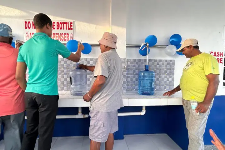 GWI opens $100 five-gallon water refill station in Vergenoegen