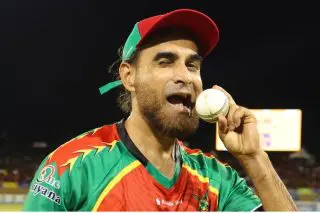 ‘My son has been pushing me’ – 47-year-old Tahir after becoming oldest to bag five-for