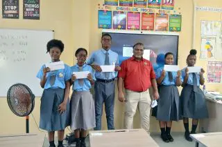 Diamond Secondary students get small business monetary awards