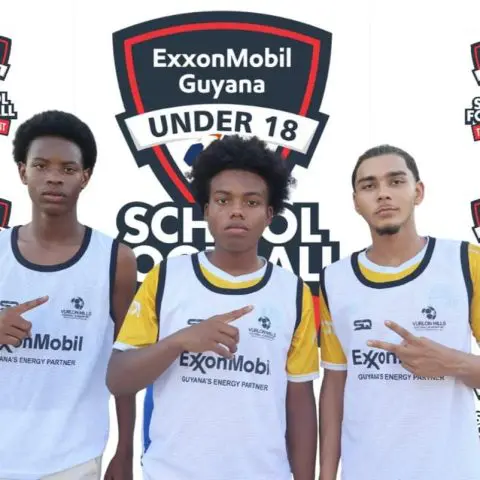 ExxonMobil U18 Schools Football tournament gets under way in Bartica