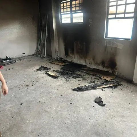 Schoonord home allegedly set ablaze as abuse claims escalate