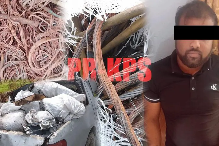 Suriname seizes 850 kg of copper allegedly smuggled from Guyana