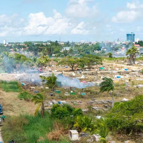 Contractors who burn Le Repentir Cemetery to be fired without pay – Manickchand