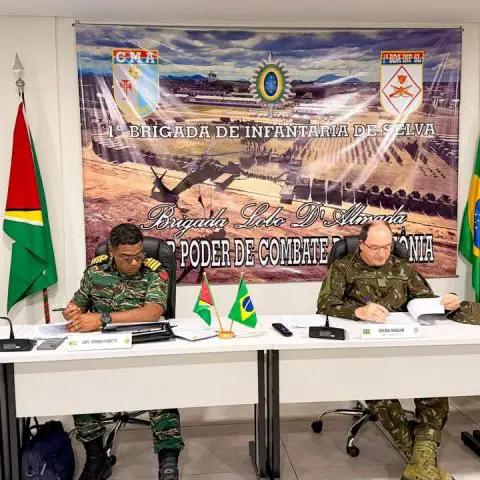 GDF, Brazil Armed Forces discuss tackling trafficking, illegal mining