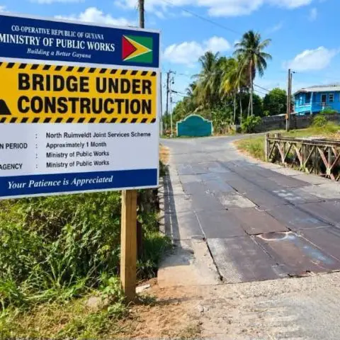 Joint Services Scheme bridge closed