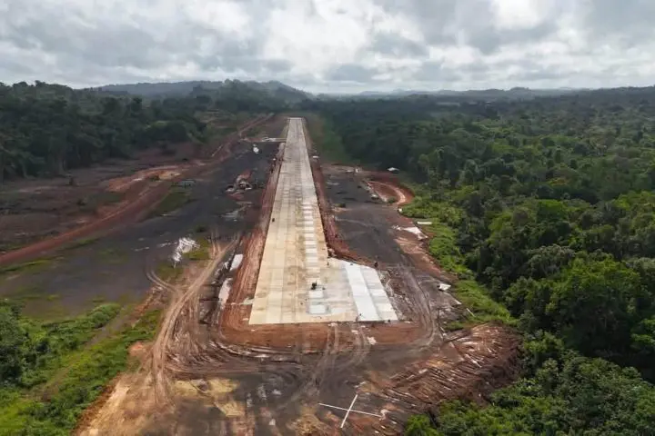 Matthews Ridge airstrip completed