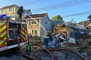 Fire destroys house on Norton St 
