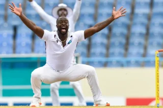 Windies crush Sri Lanka, Roach claims 300th wicket