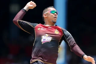 Narine stars as Knight Riders thrash Tridents