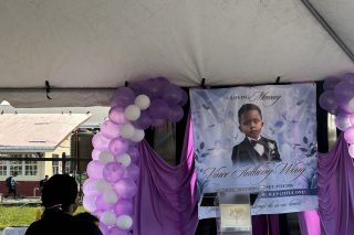 Family gathers to remember toddler still missing after ferry disaster