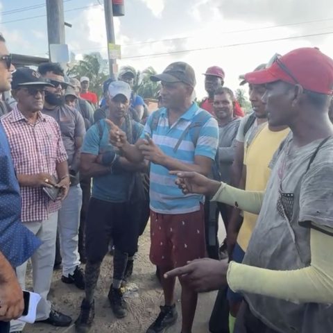 Blairmont cane cutters protest over pay, working conditions