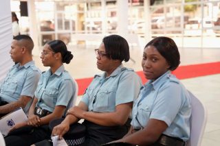 Regional participants at police junior officers course 