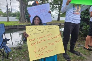 MV Barima families continue weekly protest