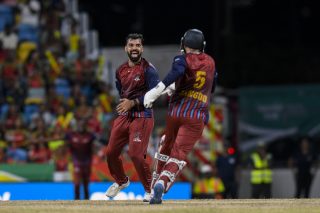Falcons crush Guyana Amazon Warriors to storm into maiden CPL final