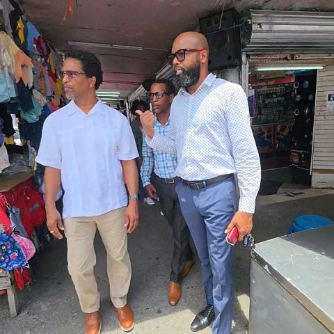 Regent St, Bourda vendors complain of slower business during APNU walkabout