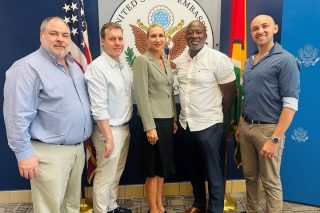 US ambassador meets Strategic Bauxite principals on US$150m expansion