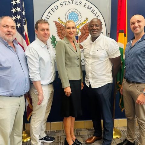 US ambassador meets Strategic Bauxite principals on US$150m expansion