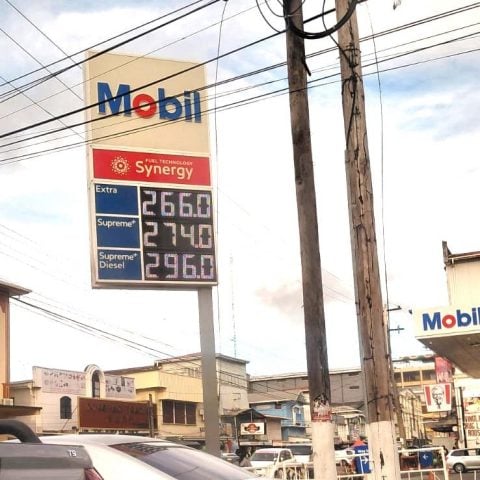 Fuel prices up again at three Georgetown gas stations