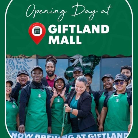 Starbucks opens up at Giftland Mall