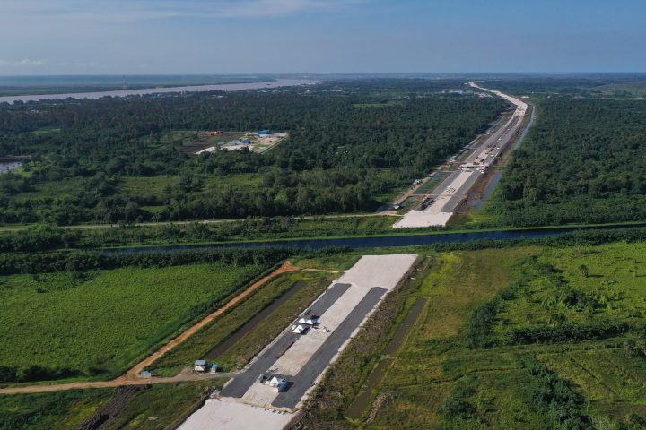 Highway from Craig to Land of Canaan 50% complete -ministry