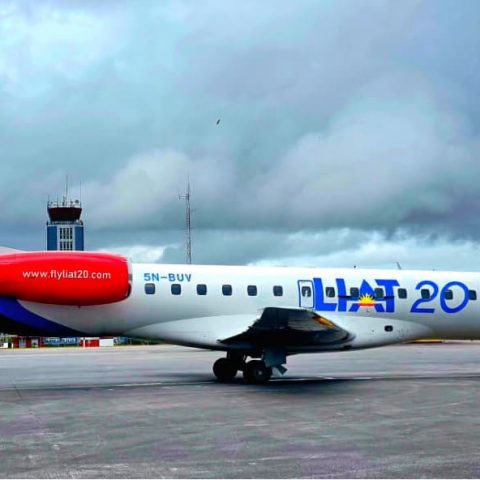 LIAT flight returns to CJIA because of engine issue