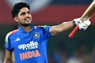 Gill smashes fastest ODI double ton as India beat West Indies in run-fest