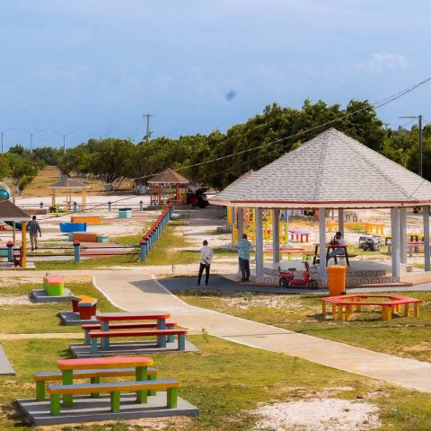 New Number 63 Beach park includes football pitch, volleyball courts