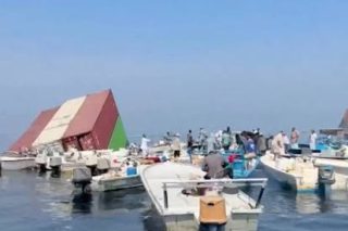 Two ships sink near Hormuz after being hit by projectiles amid surge in attacks