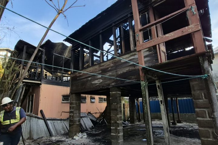Eight homeless after fire sweeps through North Road buildings —83-year-old’s inherited family property among those destroyed