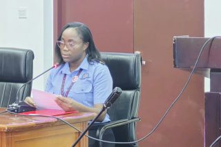 One trained officer and trainee handled Barima emergency at Timehri tower —commission requests duty roster; outgoing officer did not remain to assist